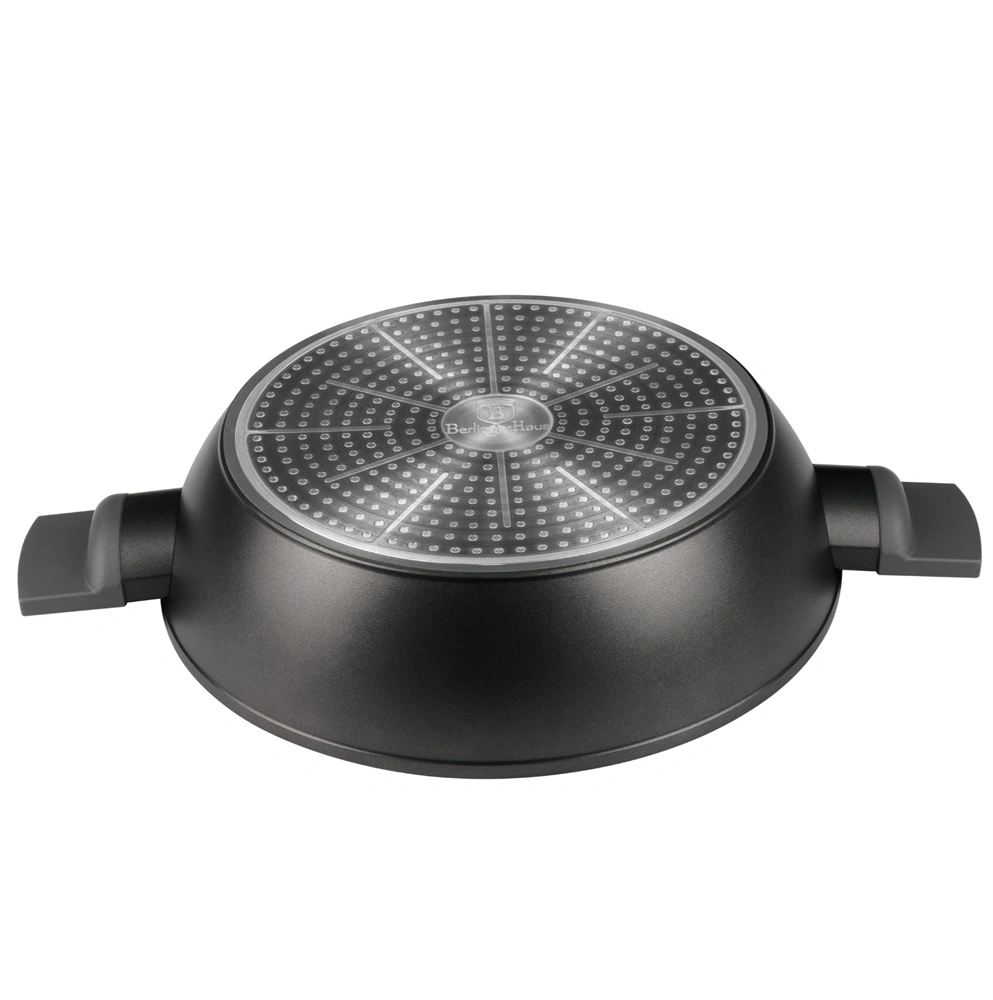 Berlinger Haus BH/8129 4,2L Antracit Collection 30 cm fedővel alacsony lábas