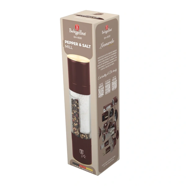 Berlinger Haus BH/8581 matt bordó 2in1 só- és borsőrlő