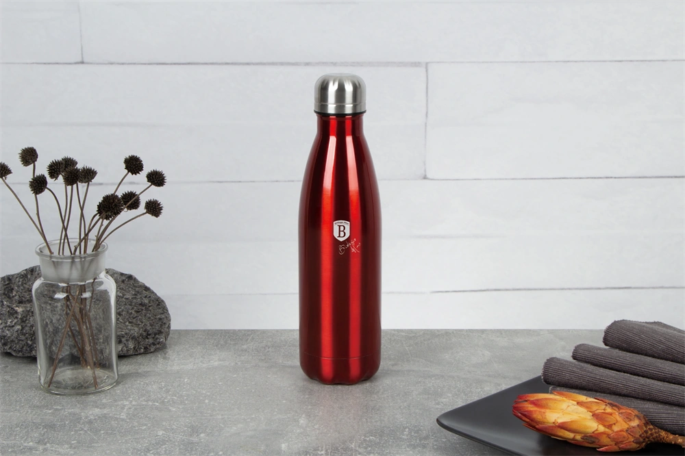 Berlinger Haus BH/8625 0,5L burgundi palack alakú termosz