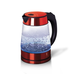 Berlinger Haus BH/9120 1,7L-es burgundy üveg vízforraló