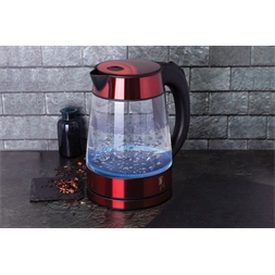 Berlinger Haus BH/9120 1,7L-es burgundy üveg vízforraló