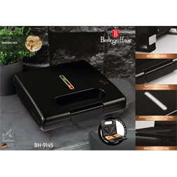 Berlinger Haus BH/9145 fekete szendvicssütő