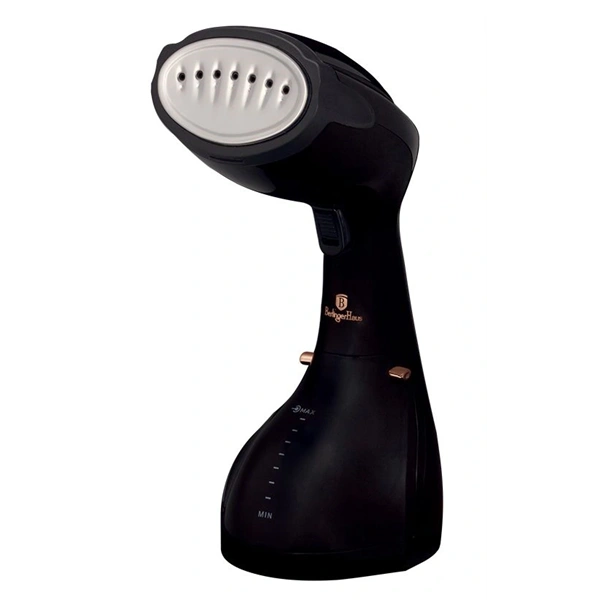 Berlinger Haus BH/9436 2 kefével fekete- rózsaarany kézi ruhagőzölő