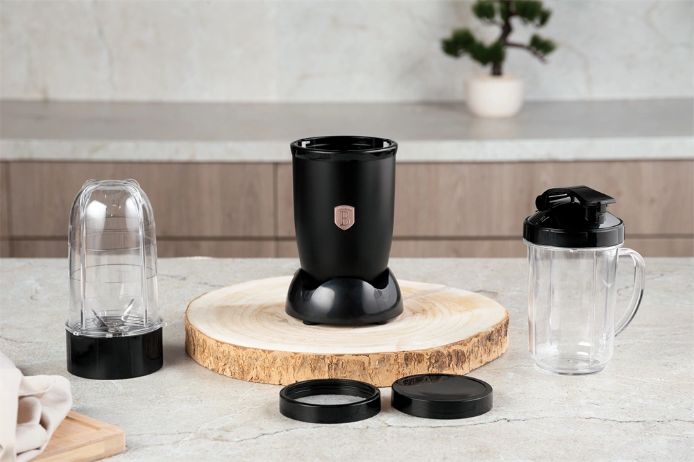 Berlinger Haus BH/9506 fekete- rózsaarany 6 részes többfunkciós turmixgép készlet