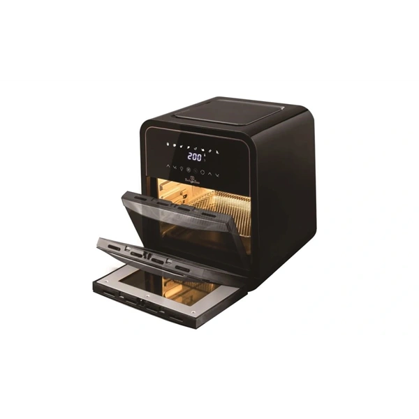 Berlinger Haus BH/9549 fekete- rózsaarany 12 L forrólevegős sütő