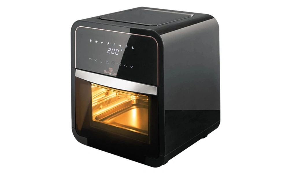 Berlinger Haus BH/9549 fekete- rózsaarany 12 L forrólevegős sütő