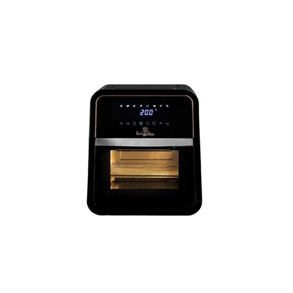 Berlinger Haus BH/9549 fekete- rózsaarany 12 L forrólevegős sütő