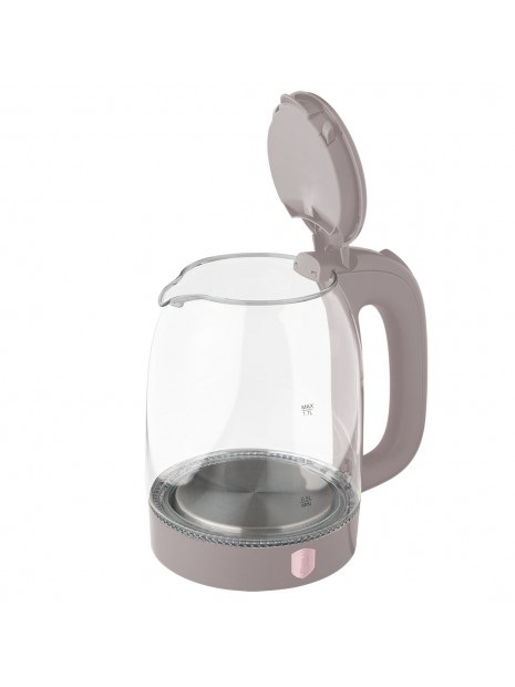 Berlinger Haus BH/9566 1,7 L-es matt taupe üveg vízforraló