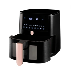 Berlinger Haus BH/9604 fekete- rózsaarany 8 L forrólevegős sütő