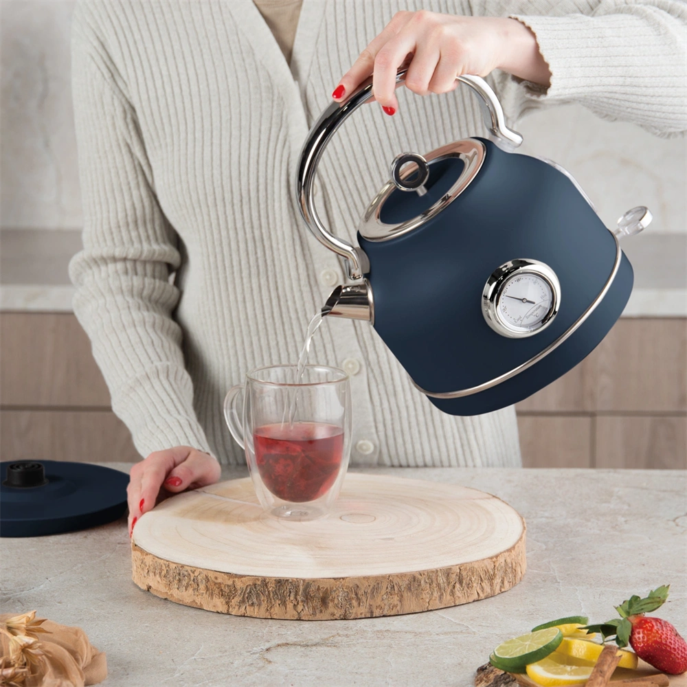 Berlinger Haus BH/9764 1,7L-es hőfok kijelzővel matt kék vízforraló