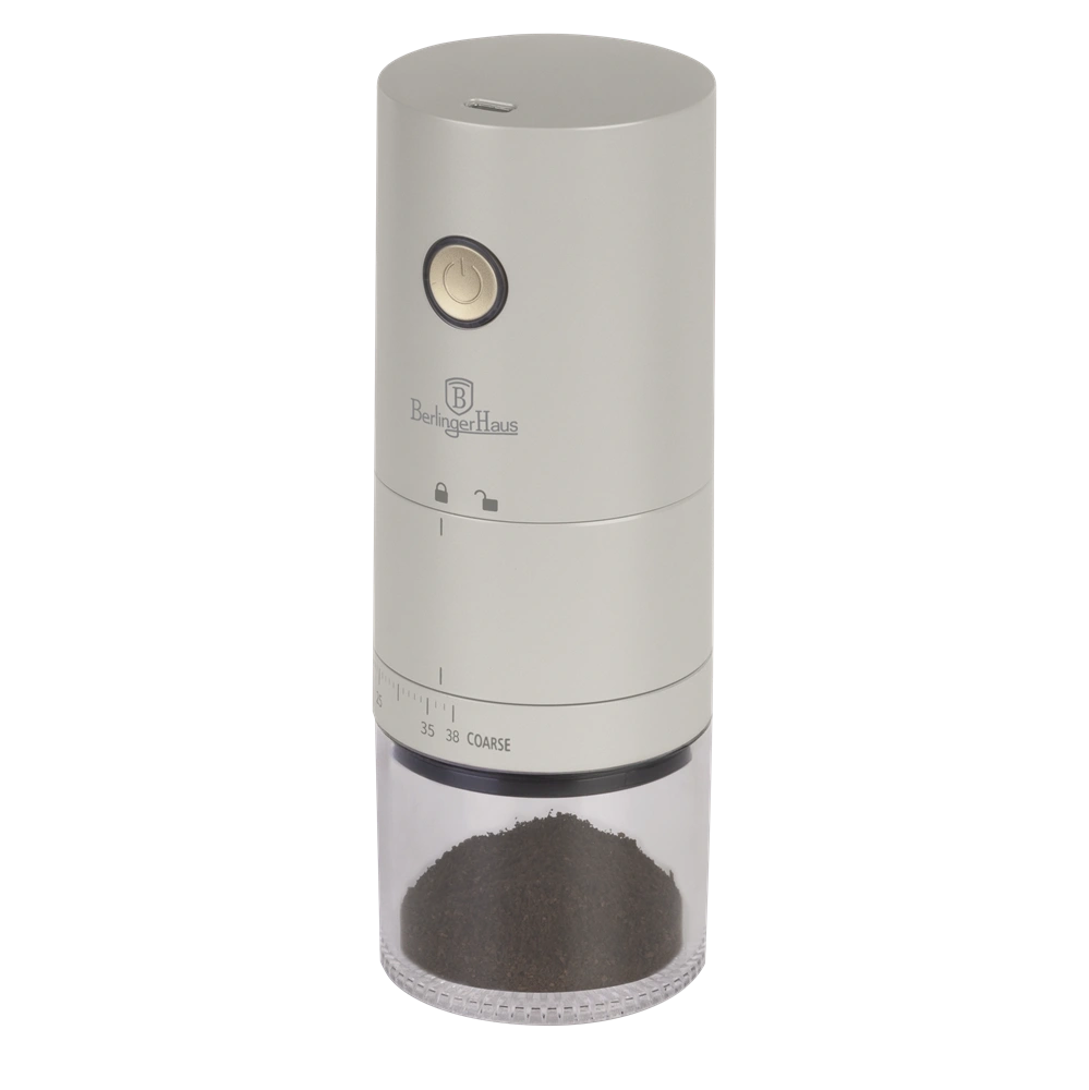 Berlinger Haus BH/9801 krémszínű hordozható kávédaráló