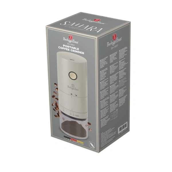 Berlinger Haus BH/9801 krémszínű hordozható kávédaráló