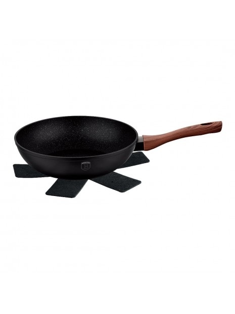 Berlinger Haus BH/1719 Ebony Rosewood Collection 28 cm wok serpenyő
