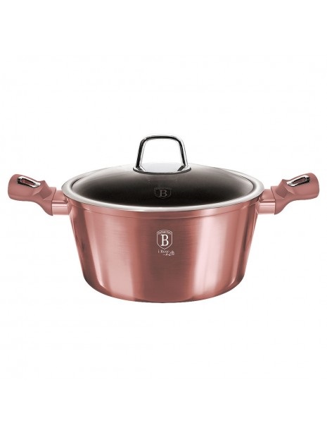 Berlinger Haus BH/6036 6,1L I-Rose Collection 28 cm fedővel lábas