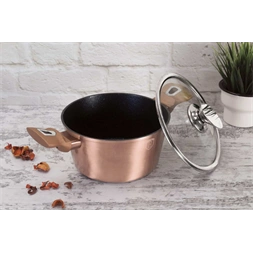 Berlinger Haus BH/6194 Metallic Line Rosegold Edition 30cm lábas fedővel