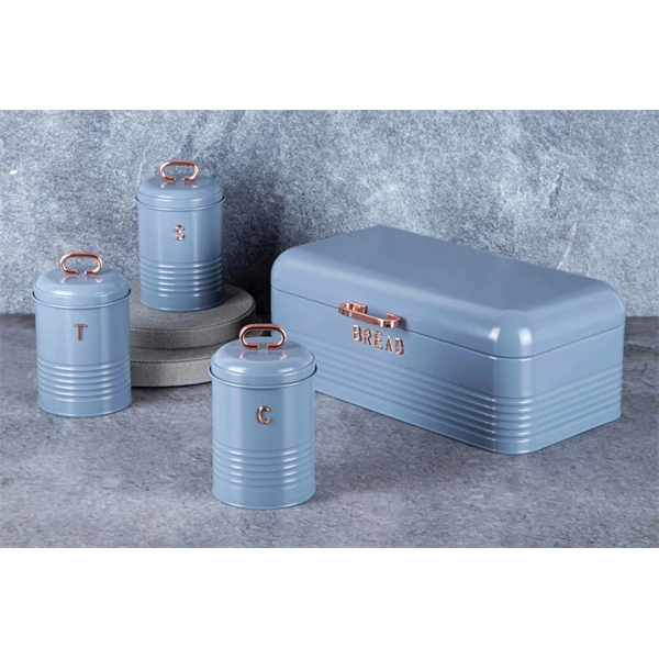 Berlinger Haus BH/6755 Moonlight Collection kenyértartó 3 részes tárolókészlettel