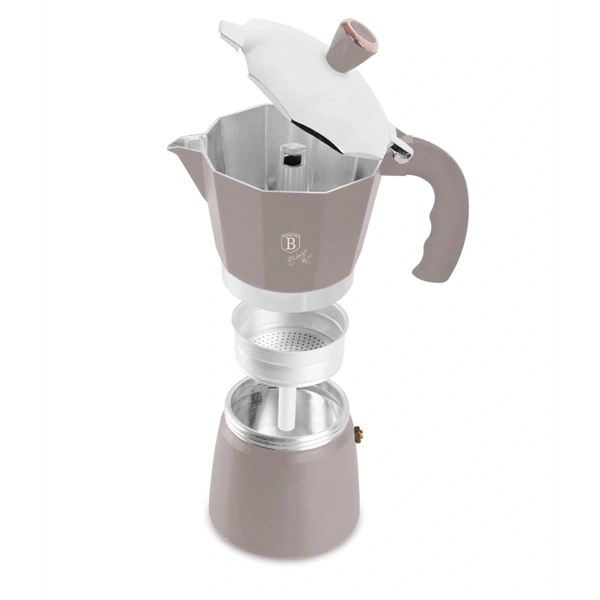 Berlinger Haus BH/8569 matt taupe 6 személyes kotyogós kávéfőző