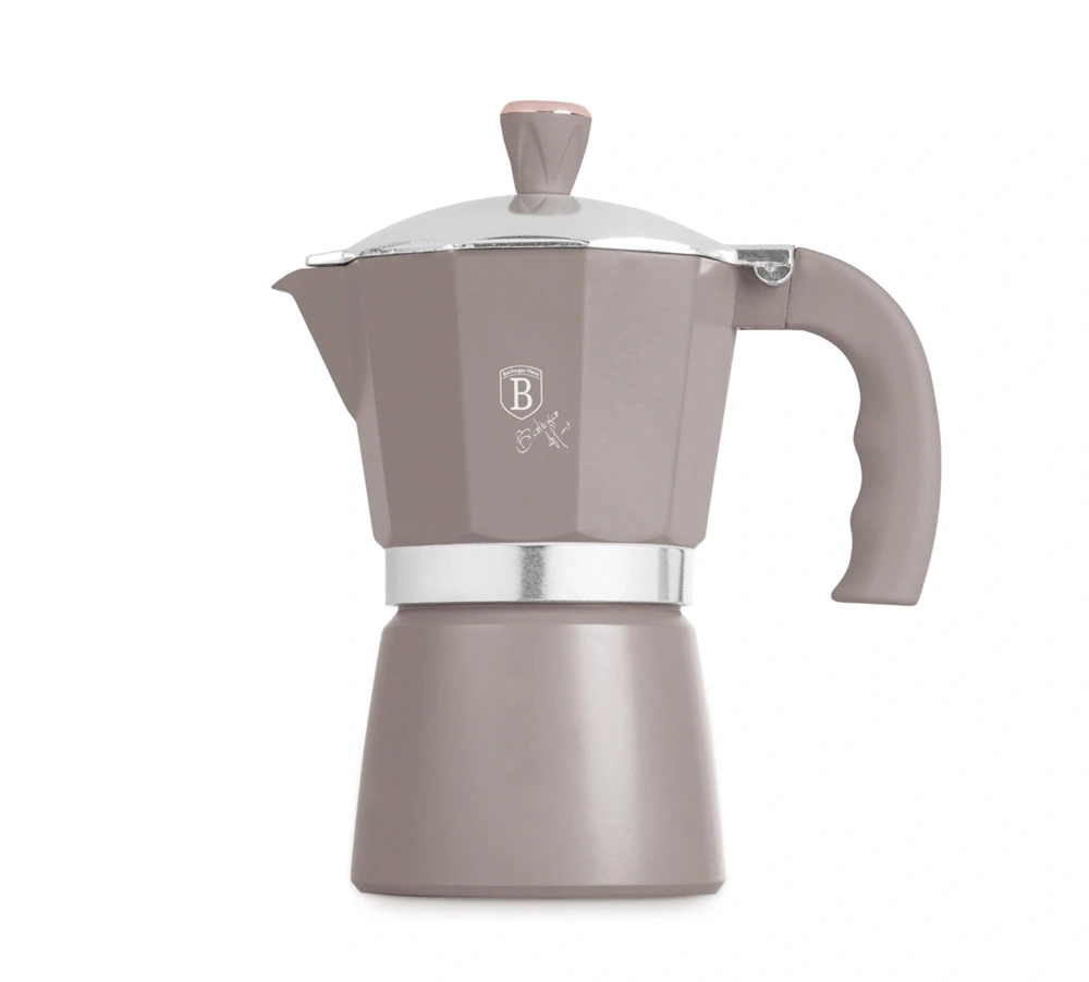 Berlinger Haus BH/8569 matt taupe 6 személyes kotyogós kávéfőző