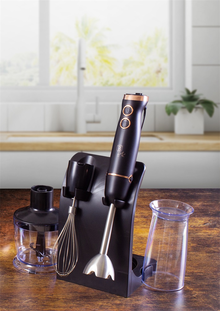 Berlinger Haus BH/9049 5in1 fekete- rózsaarany botmixer