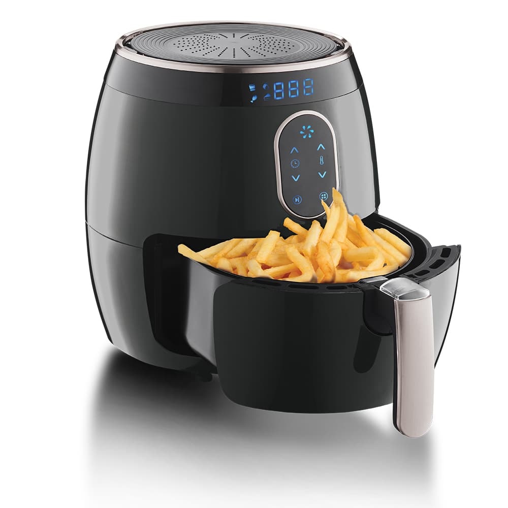 Berlinger Haus BH/9169 carbon pro sötétszürke 2,6 L forrólevegős sütő