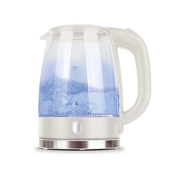 Berlinger Haus BH/9322 üveg 1,7 L-es  matt krém vízforraló