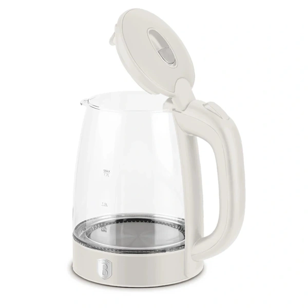 Berlinger Haus BH/9322 üveg 1,7 L-es  matt krém vízforraló