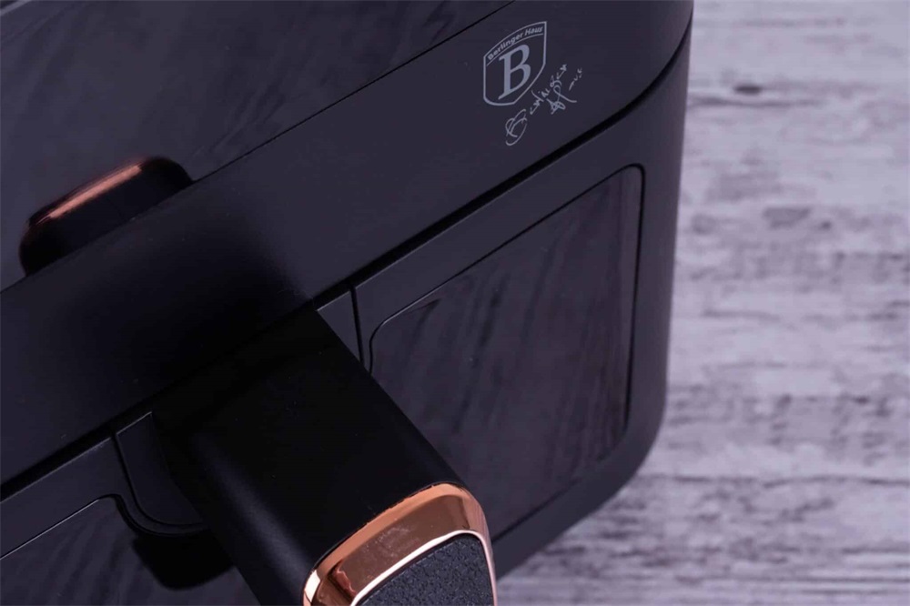 Berlinger Haus BH/9446 fekete- rózsaarany 6,3 L forrólevegős sütő