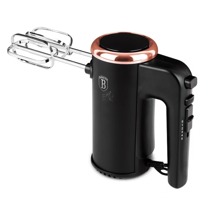 Berlinger Haus BH/9475 fekete- rose gold állványos kézi mixer
