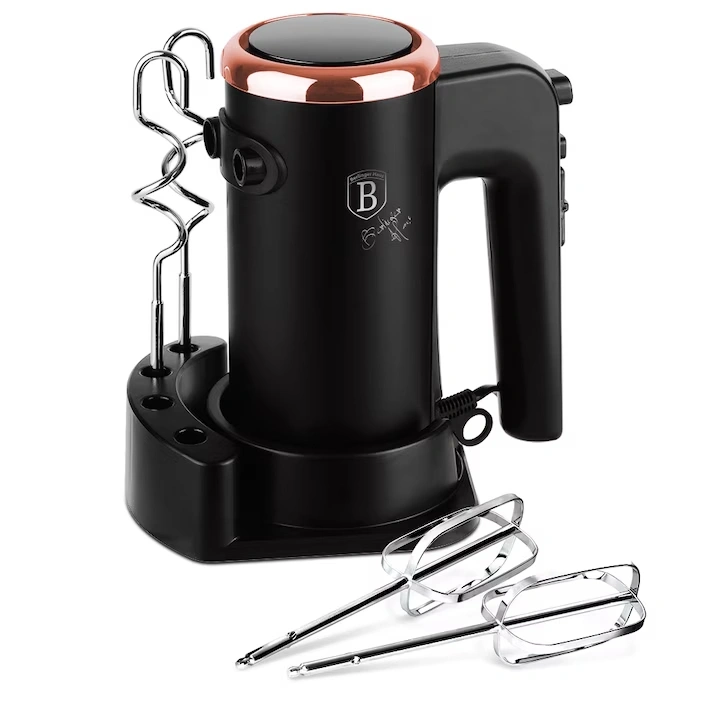 Berlinger Haus BH/9475 fekete- rose gold állványos kézi mixer