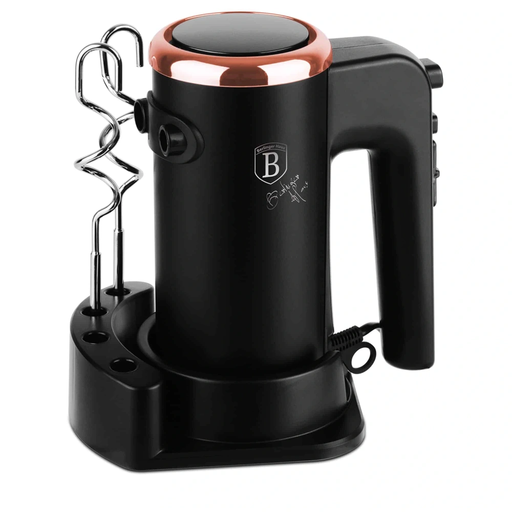 Berlinger Haus BH/9475 fekete- rose gold állványos kézi mixer