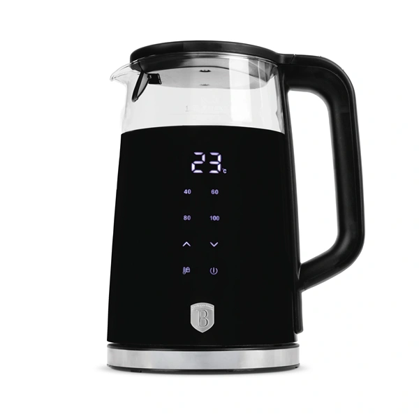 Berlinger Haus BH/9476 1,7L-es fekete- ezüst digitális vízforraló