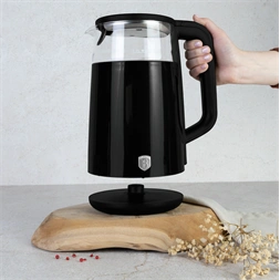 Berlinger Haus BH/9476 1,7L-es fekete- ezüst digitális vízforraló