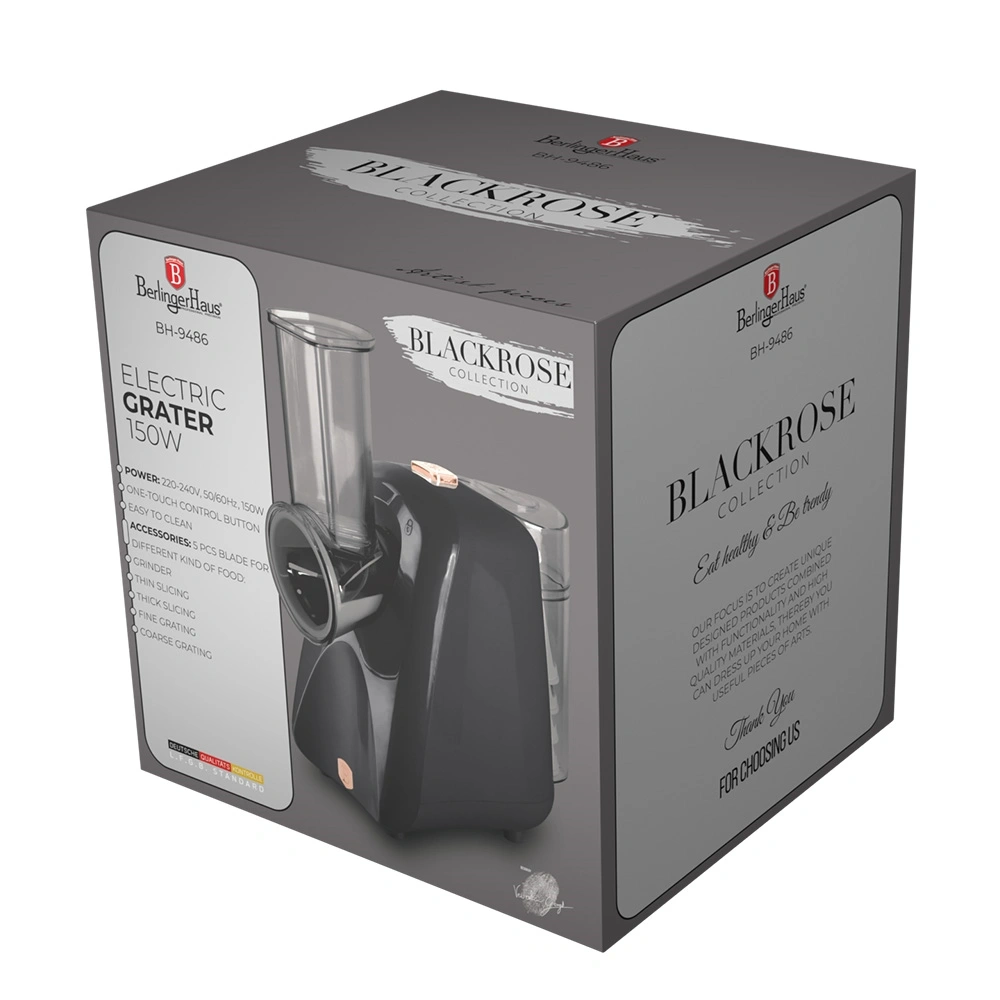 Berlinger Haus BH/9486 fekete- rose gold elektromos salátakészítő