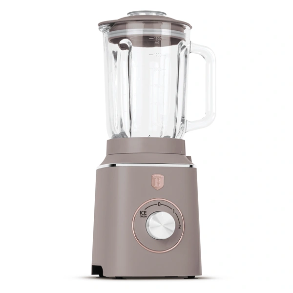 Berlinger Haus BH/9496 1,5 L-es edzett üveg matt taupe turmixgép
