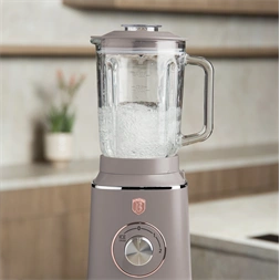 Berlinger Haus BH/9496 1,5 L-es edzett üveg matt taupe turmixgép