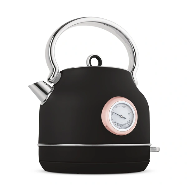 Berlinger Haus BH/9513 1,7L-es hőfok kijelzős fekete- rose gold vízforraló