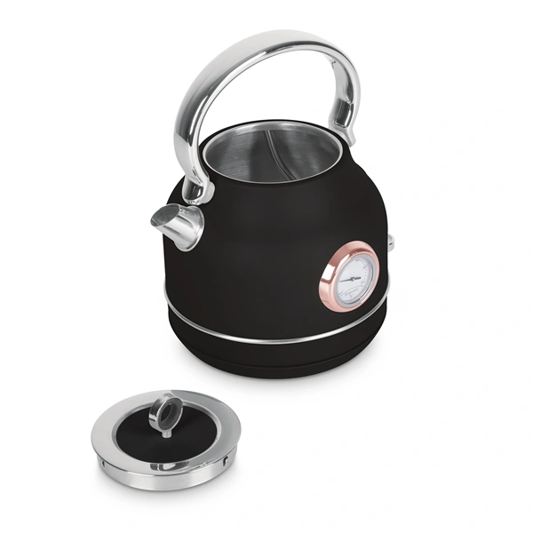 Berlinger Haus BH/9513 1,7L-es hőfok kijelzős fekete- rose gold vízforraló