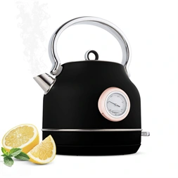 Berlinger Haus BH/9513 1,7L-es hőfok kijelzős fekete- rose gold vízforraló