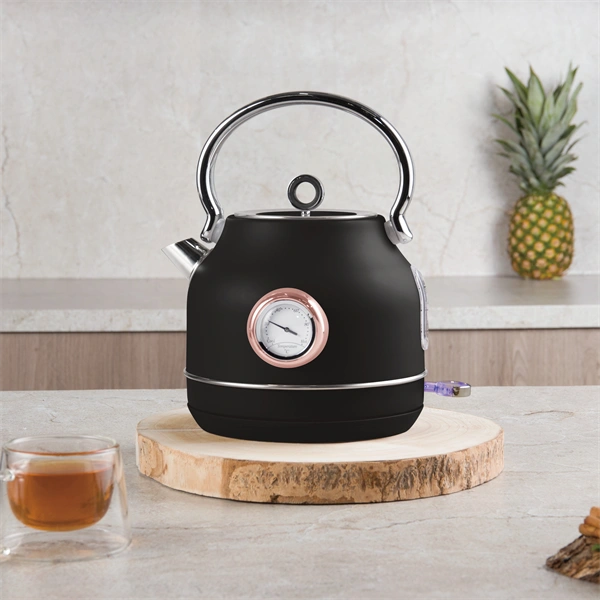 Berlinger Haus BH/9513 1,7L-es hőfok kijelzős fekete- rose gold vízforraló