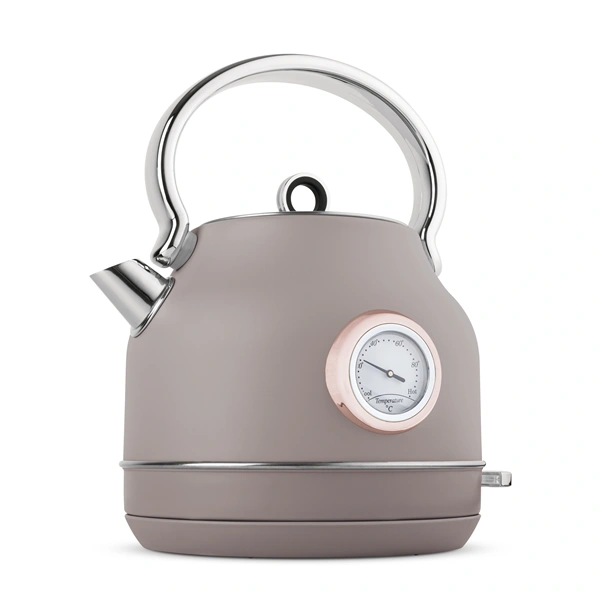 Berlinger Haus BH/9514 1,7L-es hőfok kijelzővel matt taupe vízforraló