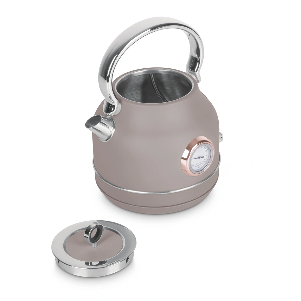 Berlinger Haus BH/9514 1,7L-es hőfok kijelzővel matt taupe vízforraló