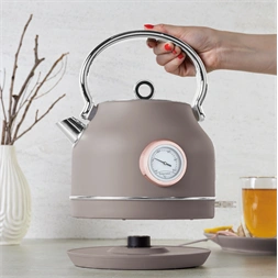 Berlinger Haus BH/9514 1,7L-es hőfok kijelzővel matt taupe vízforraló