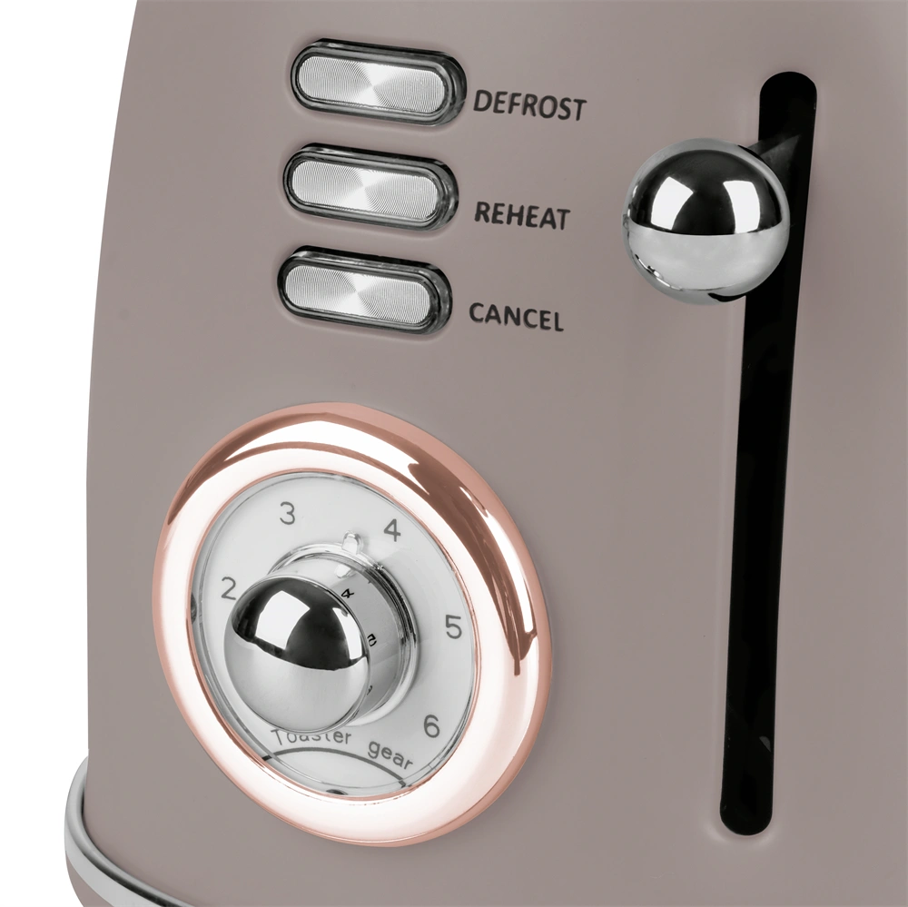 Berlinger Haus BH/9518 matt taupe 2 szeletes kenyérpirító