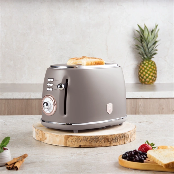 Berlinger Haus BH/9518 matt taupe 2 szeletes kenyérpirító