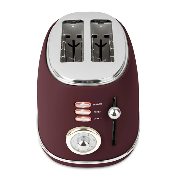 Berlinger Haus BH/9520 matt bordó 2 szeletes kenyérpirító