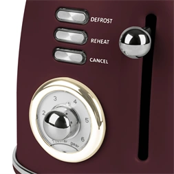 Berlinger Haus BH/9520 matt bordó 2 szeletes kenyérpirító