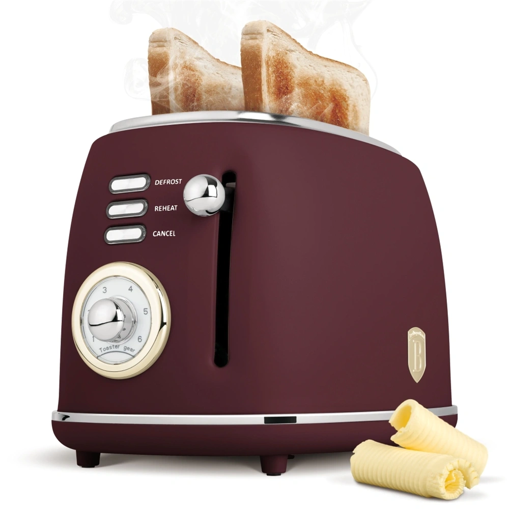 Berlinger Haus BH/9520 matt bordó 2 szeletes kenyérpirító