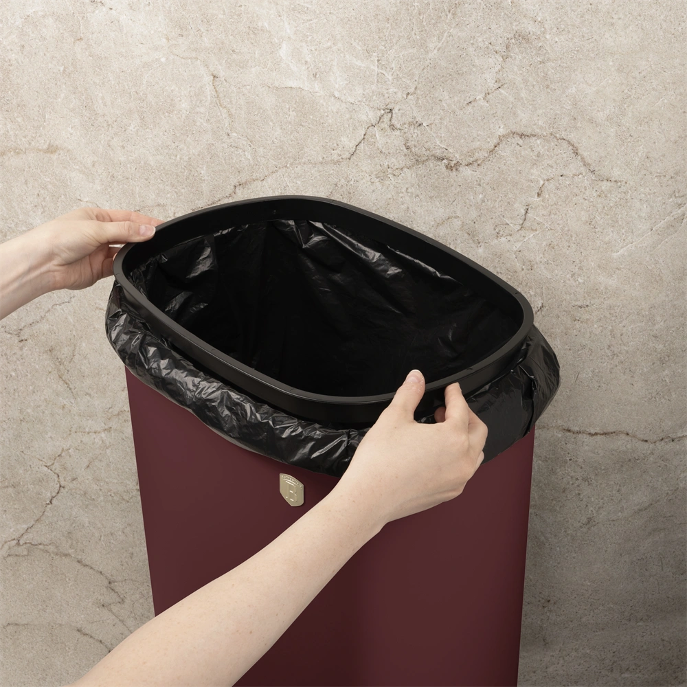 Berlinger Haus BH/9524 matt bordó 58 L-es szenzor érzékelős szemetes