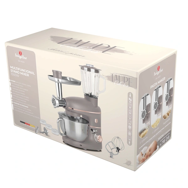Berlinger Haus BH/9530 4in1 matt taupe multifunkcionális konyhai robotgép