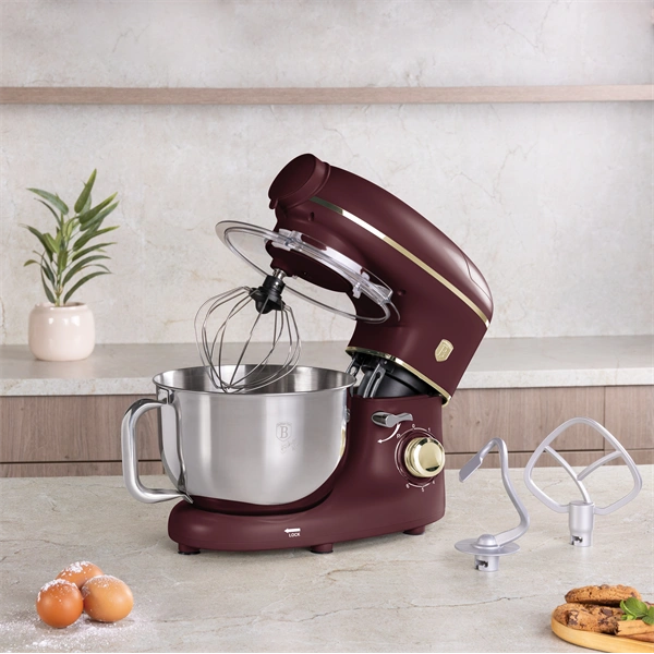 Berlinger Haus BH/9531 4in1 matt bordó multifunkcionális konyhai robotgép
